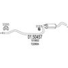 MTS 01.50457 Middle Silencer